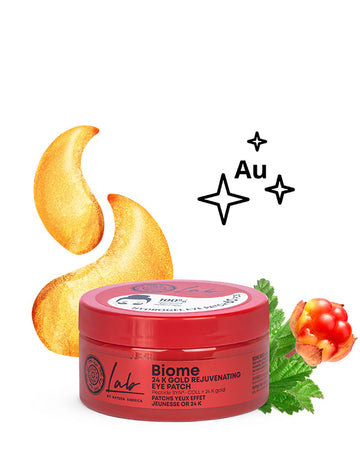 Natura Siberica Lab Biome Patches Ματιών Aναζωογόνησης με Xρυσό 24Κ 60τμχ